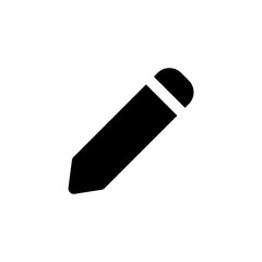 pencil glyph icon