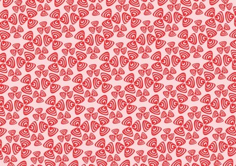 seamless pattern with red candy