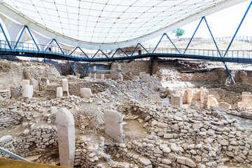 Gobeklitepe in Sanliurfa. The Oldest Temple of the World. Gobekli Tepe is a UNESCO World Heritage...