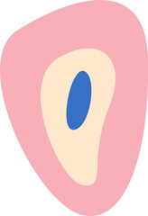 Abstract Rounded Shape