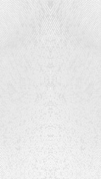 Vertical view of simple empty white podium stage background. Futuristic technology design. Abstract parametric interior. Blank opened 3D illustration mock-up. White building pale geometric pattern