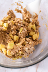 Apple oatmeal cookies