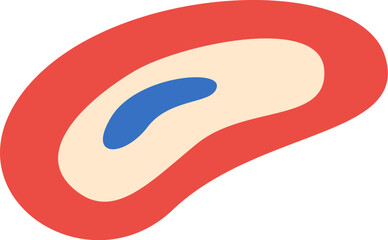 Abstract Rounded Shape