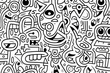 Hidden Face Doodles