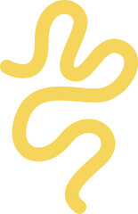 Abstract Curved Line