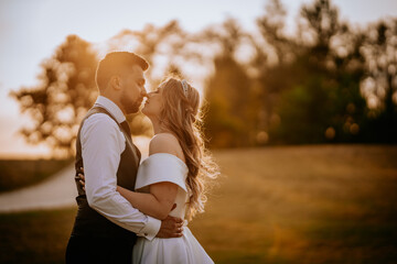 bride and groom