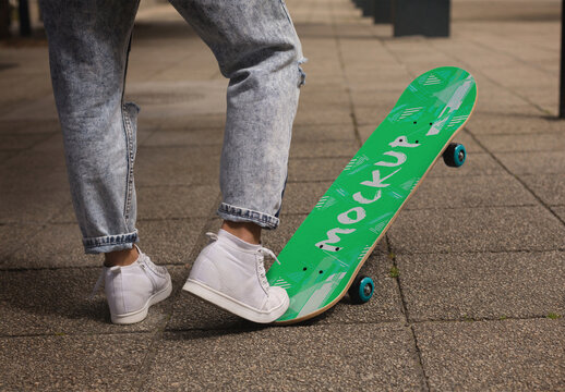 Skateboard Mockup