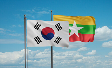 Myanmar Faso flag
