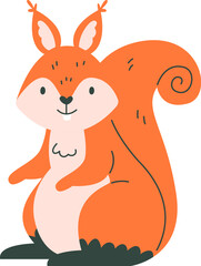 Sitting Squirrel Animal