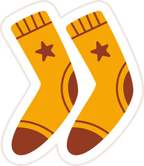 Warm Socks Sticker