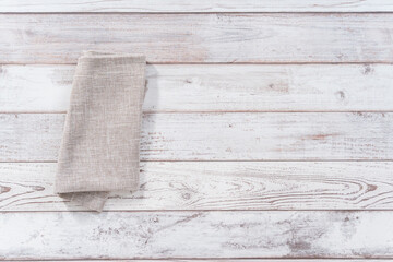 Obraz na płótnie Canvas Linen dinner napkin