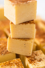 Christmas Eggnog fudge