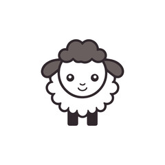 Sheep vector Icon design