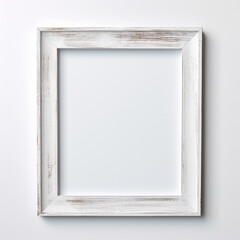 white photo frame