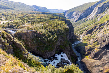 Vørgingsfossen - Wasserfall Norwegen 7