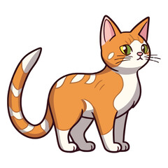 Fototapeta premium Pawsitively Adorable: Meet the Cute Abyssinian Cat