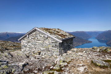 Wanderung auf den Molden - Lustrafjord Norwegen 17