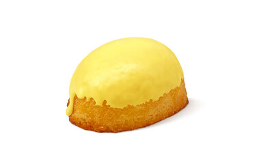 レモンケーキのイラスト リアル 