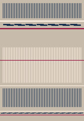 colorful minimalist stripe pattern design