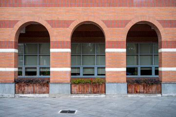 facade of an building