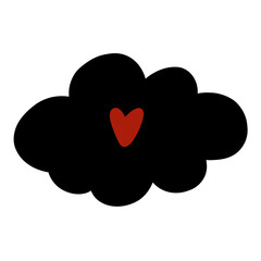 cloud icon transparent background,cloud Vector illustration on a transparent background. Premium quality symmbols.