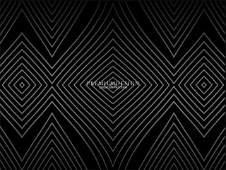 Gray line on black. Minimalist design. Cover design templates, business flyer layouts, wallpapers, etc.