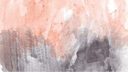 Naklejka premium Earth tone watercolor, Minimal Design for text, packaging, vector illustration.