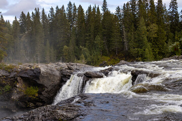Ristafallet - Wasserfall in Schweden 7