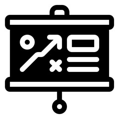 Strategy Icon. Digital marketing concept. Outline icon