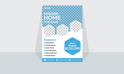 Modern Corporate and Creative Business Flyer, Home Flyer, Design Template Horizontal Name Flyer Simple and Clean Visiting Flyer Vector illustration Colorful Business Flyer, Brochure Design