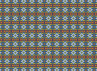 Astec tribal pattern in bright colors, round shapes. Patterns are used in backgrounds, decorations, carpets, textiles, clothing.