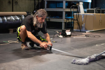 floor assembly for dancing in theatre