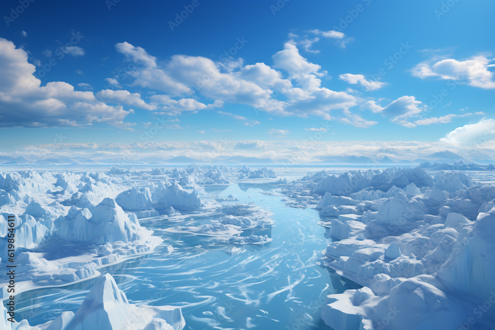Poster a mesmerizing aerial view of the uyuni salt lake, revealing its vast expanse of shimmering white sal