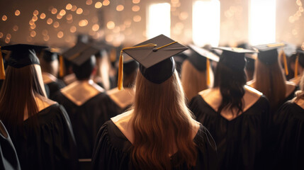 Obraz premium University graduation celebration