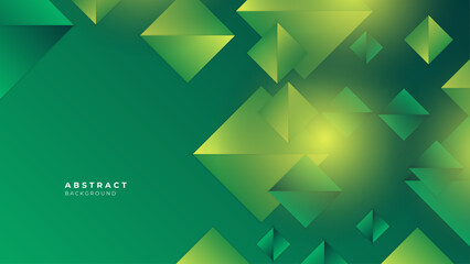 vector bright gradient background in green and yellow