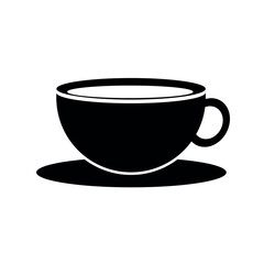 Cup of coffee icon. Cup flat icon. Thin line signs for design logo, visit card, etc. Single high-quality outline symbol for web design or mobile app. Cup outline pictogram.