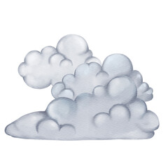 Cloud watercolor 