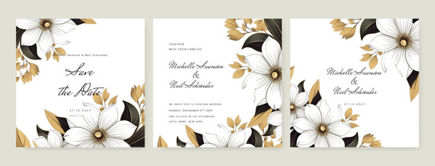 Good for greeting cards, wedding invitations, flyers and other graphic design. Floral universal artistic templates.