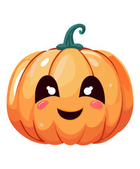 Cute Halloween Pumpkin Clipart