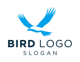 Fototapeta premium Logo about Bird on a white background. created using the CorelDraw application.