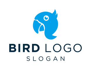 Logo about Bird on a white background. created using the CorelDraw application.