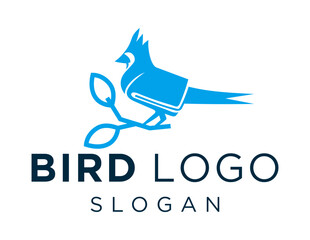 Logo about Bird on a white background. created using the CorelDraw application.
