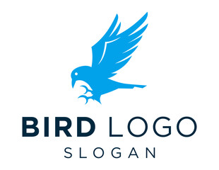 Logo about Bird on a white background. created using the CorelDraw application.