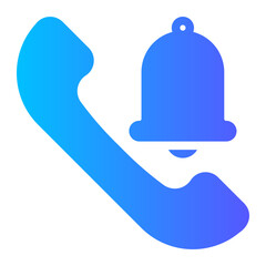 phone call gradient icon