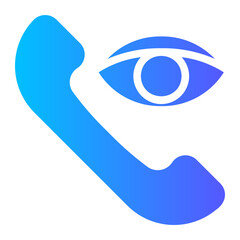 phone call gradient icon