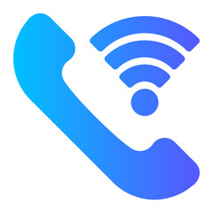phone call gradient icon
