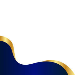 Wavy Gold Corner