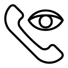 phone call line icon