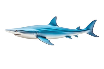 Obraz premium shark on transparent background (PNG). Generative AI.
