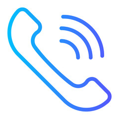 call gradient icon